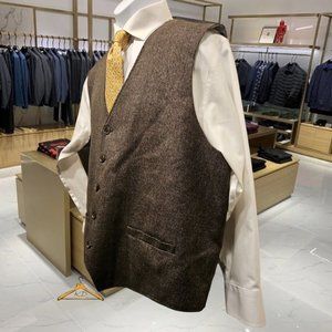 Joseph Abboud Dress Vest - 2XL, Brown, NWOT